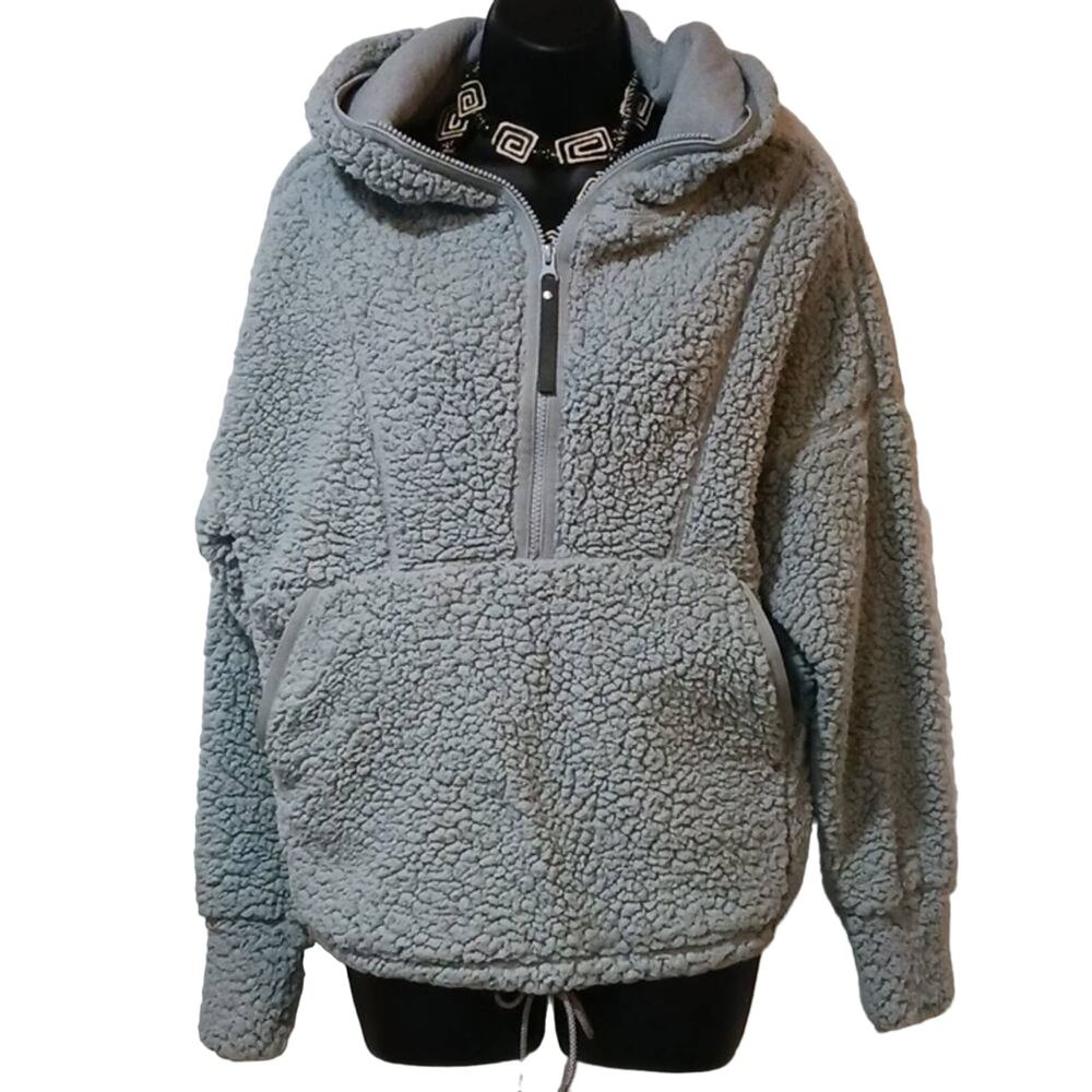 Prana Womans Polar Escape Sherpa Half Zip Pullover XS